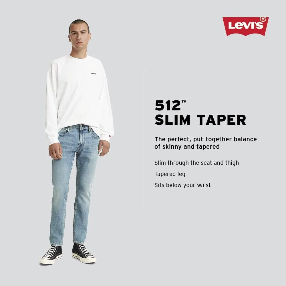Джинсы зауженные Levi's, цвет Amped Up — фото 4