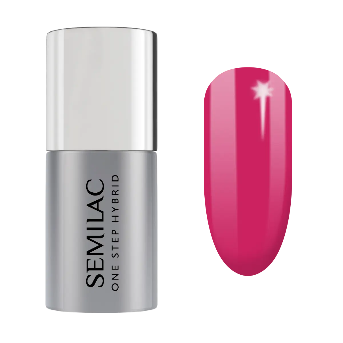 

Гибридный лак для ногтей s680 Semilac One Step, 5 мл