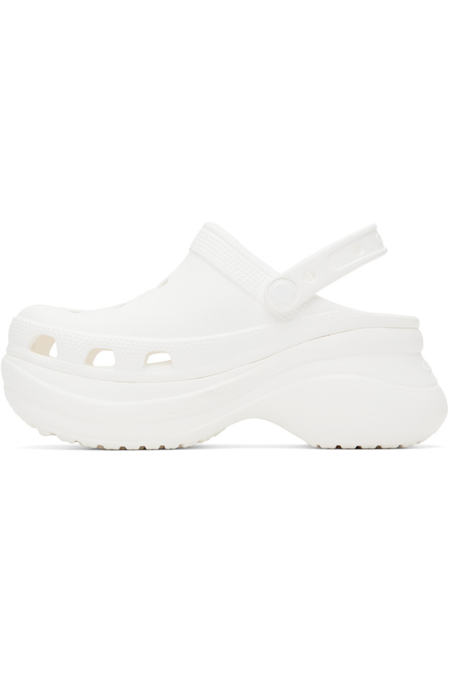 Босоножки Bae Crocs, белый — фото 3