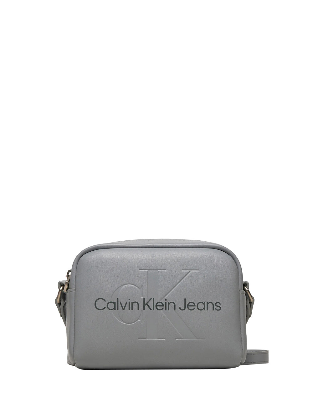 

Женская сумка через плечо серая Calvin Klein