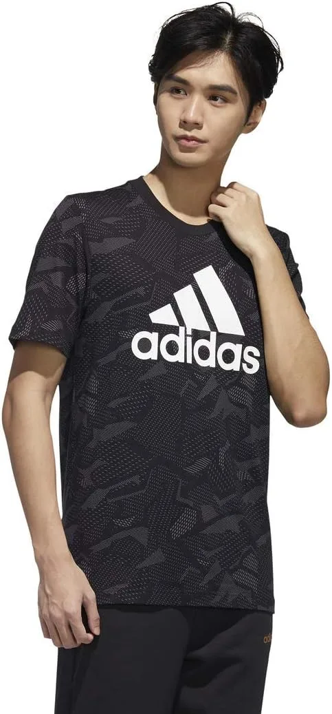 Футболка adidas Essentials All Over Print — фото 2