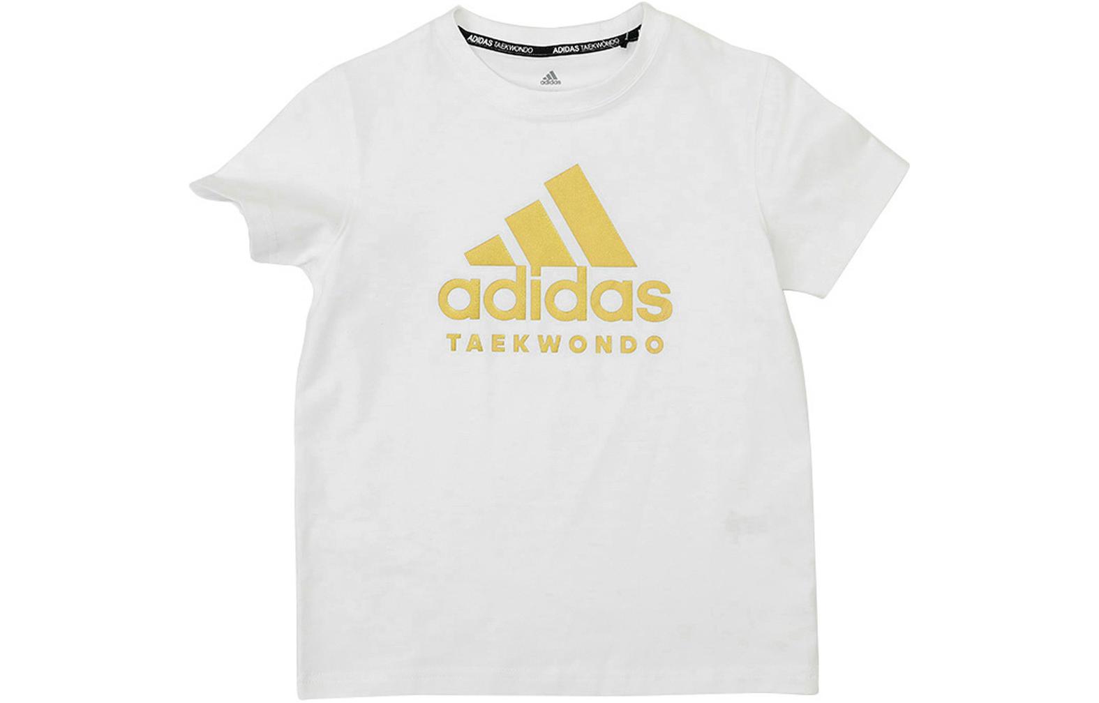 

Adidas Футболка детская, белое золото
