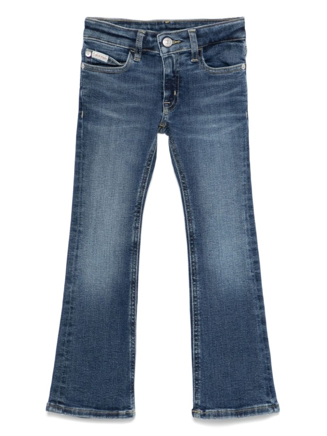 

Calvin Klein Kids расклешенные джинсы, синий