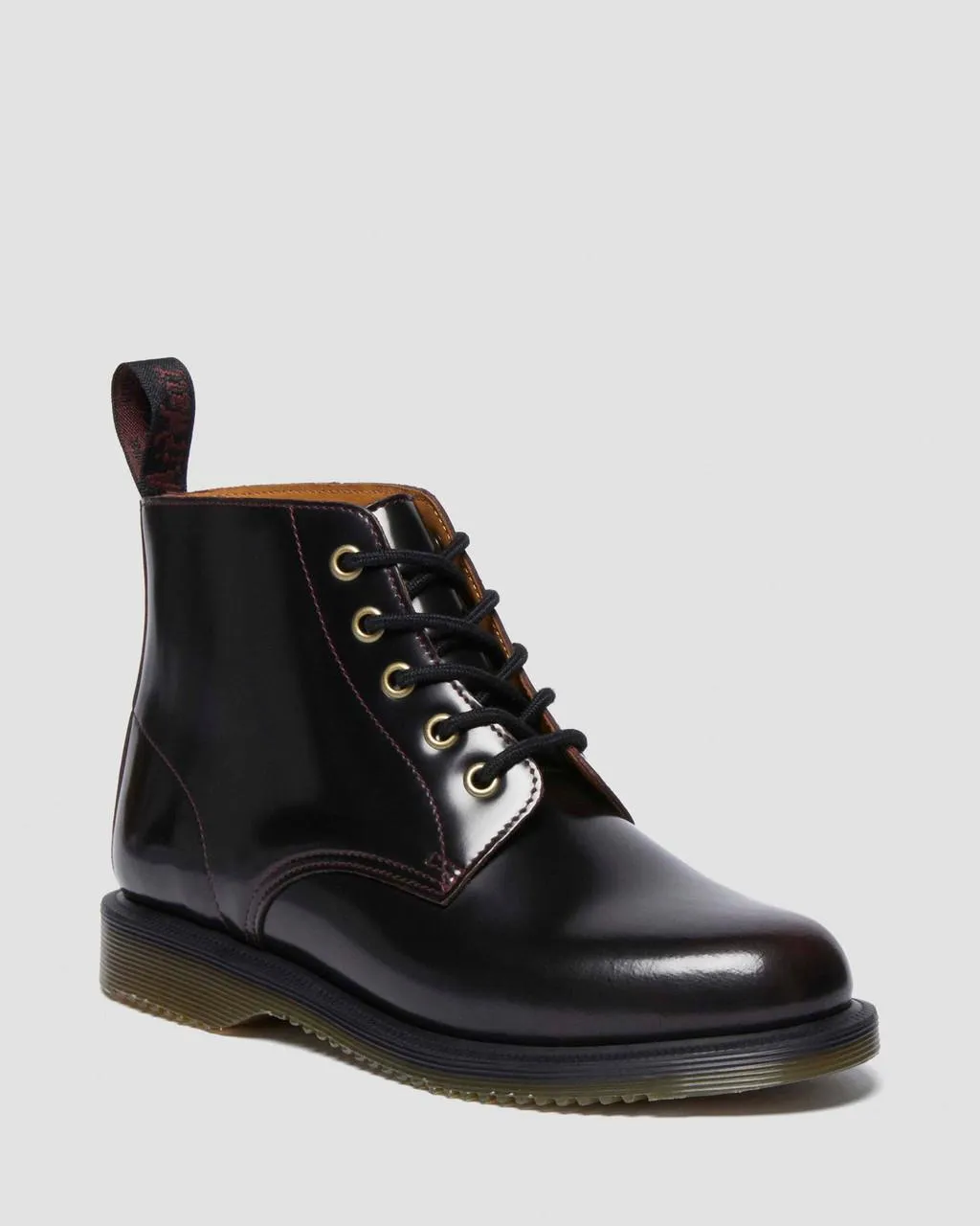 Ботинки Dr. Martens Emmeline Arcadia на шнуровке, красный