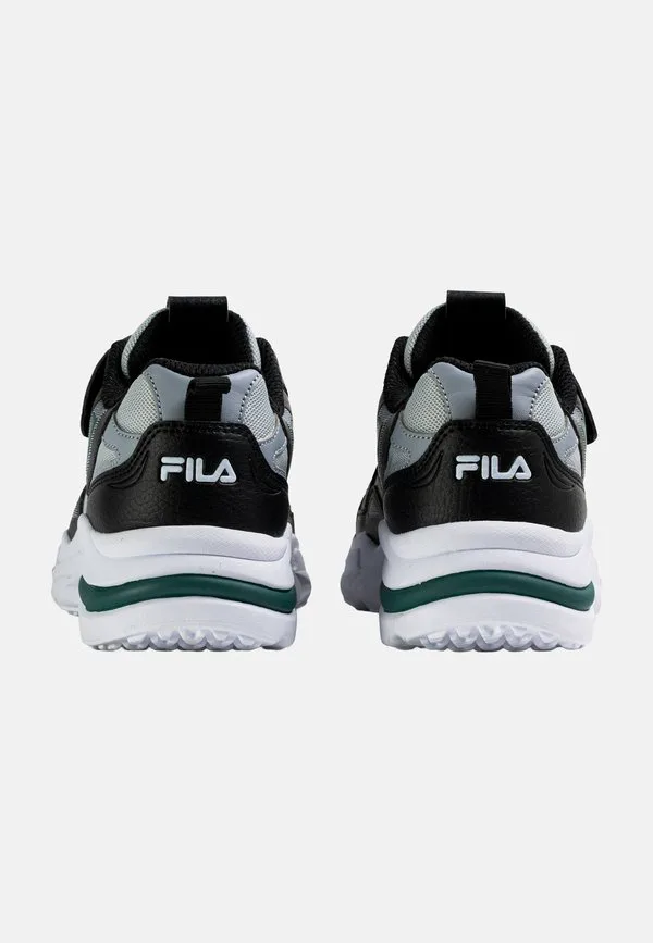 Обувь madrun, кроссовки Fila, Black-Posy Green — фото 4