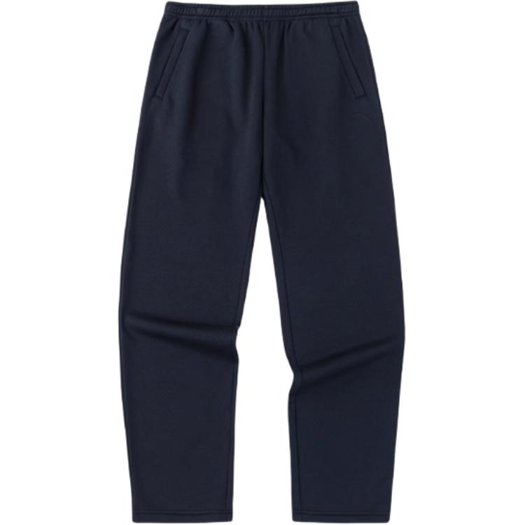 

Анта Спорт Лайф Коллекция Вязаные спортивные штаны Мужские Базовые черные