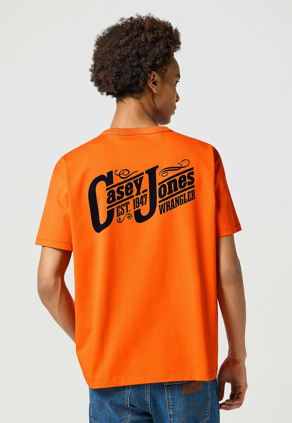 

Футболка с принтом CASEY GRAPHIC TEE Wrangler, оранжевый