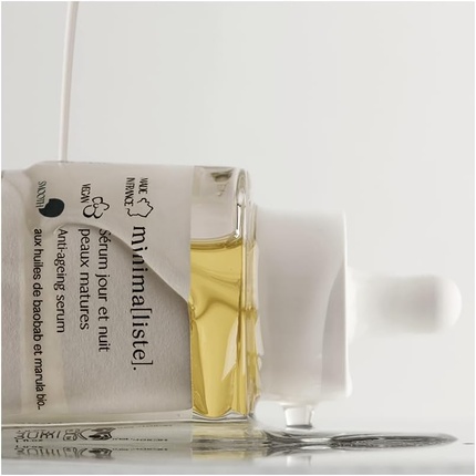 Масло для лица Minima[Liste] — Minima Day and Night Care for Mature Skin Organic, 30 мл — фото 3