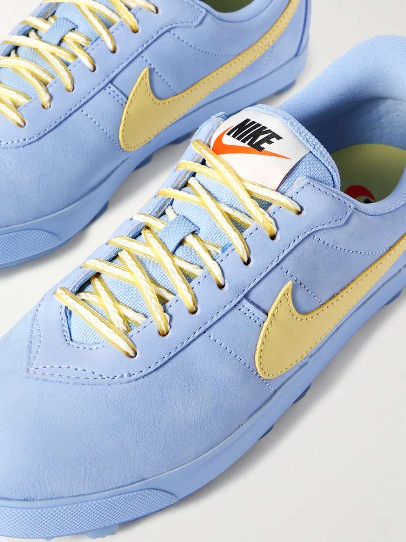 Кроссовки Astrograbber из нубука с кожаной отделкой Nike, синий — фото 4