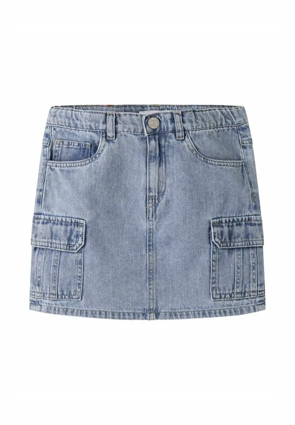 Юбка а-силуэта Name It, Light Blue Denim — фото 2