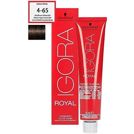 

Igora Royal 4-65 Средний Коричневый Шоколад Золото 60мл, Schwarzkopf