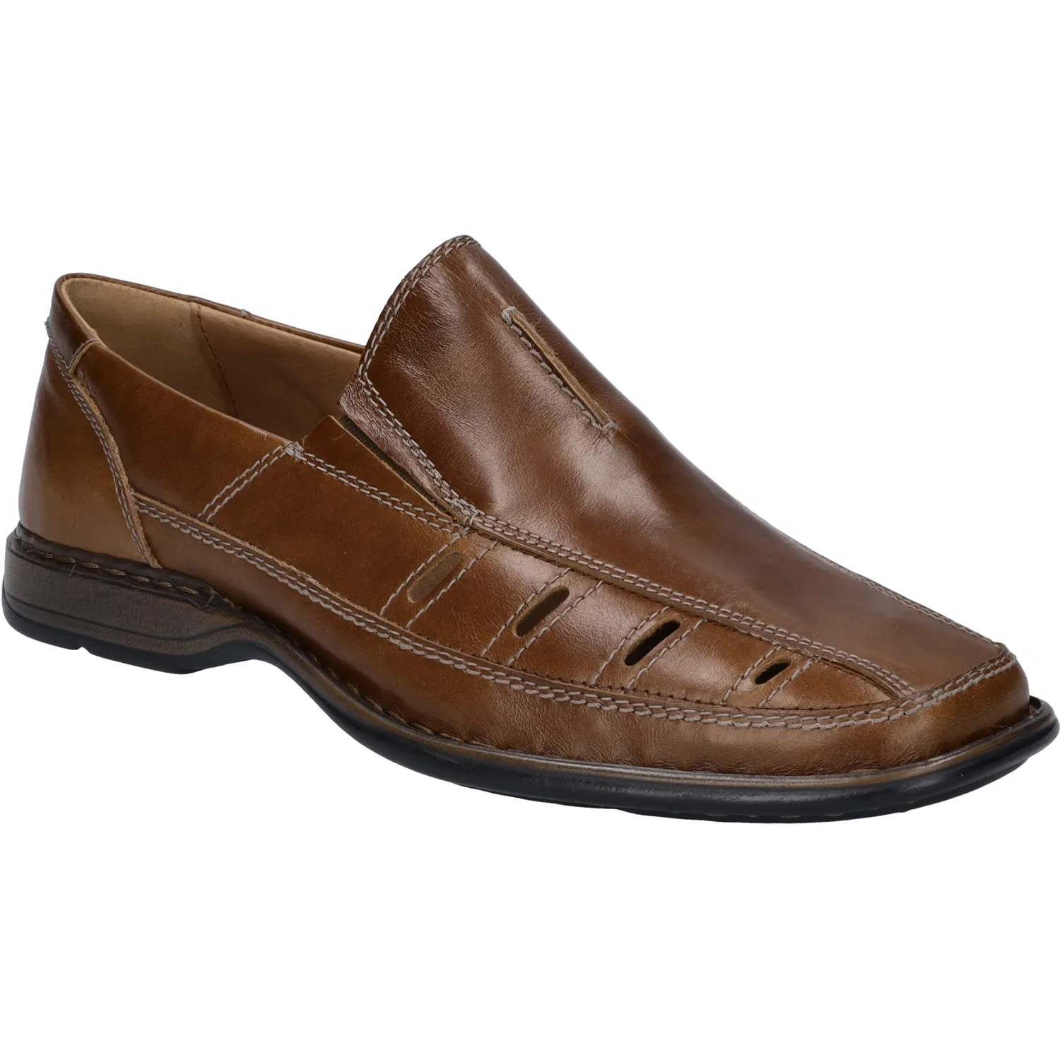 Слипперы из кожи, Josef Seibel, nuss
