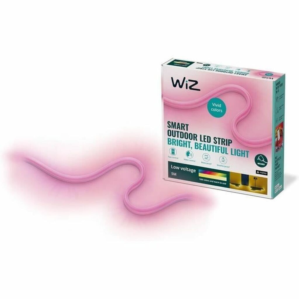 

WiZ White&Color OutdoorStrip Tunable, 5 м, одна упаковка, белый