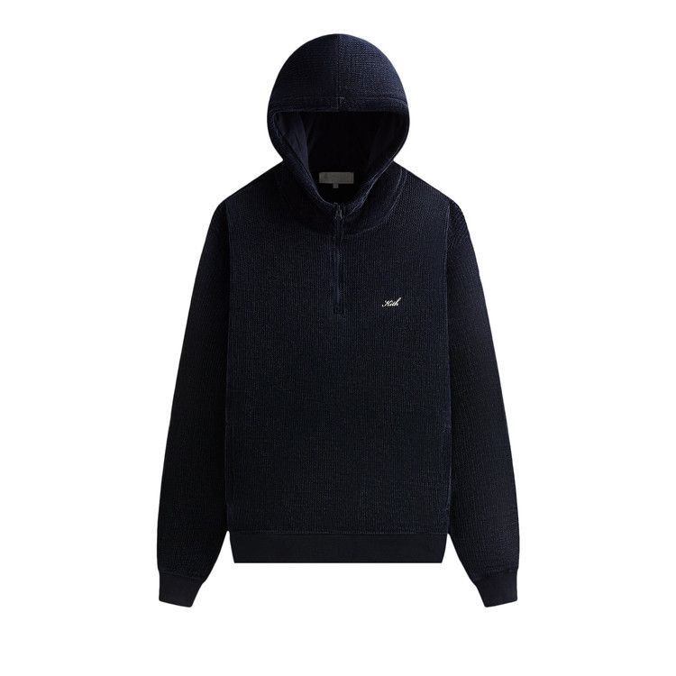 

Худи Kith Bonded Waffle Coleman Quarter Zip Hoodie, Nocturnal