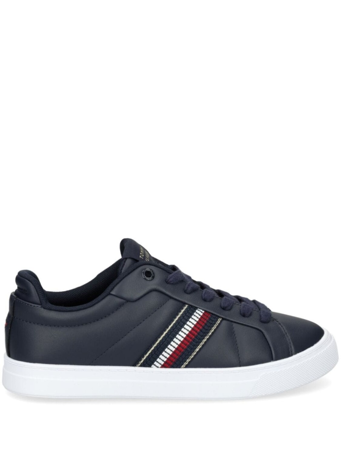 Tommy Hilfiger кожаные кроссовки, синий