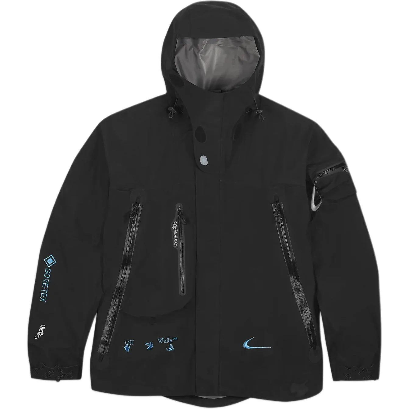 Nike Куртка OFF-WHITE 007 Gore-Tex азиатский размер