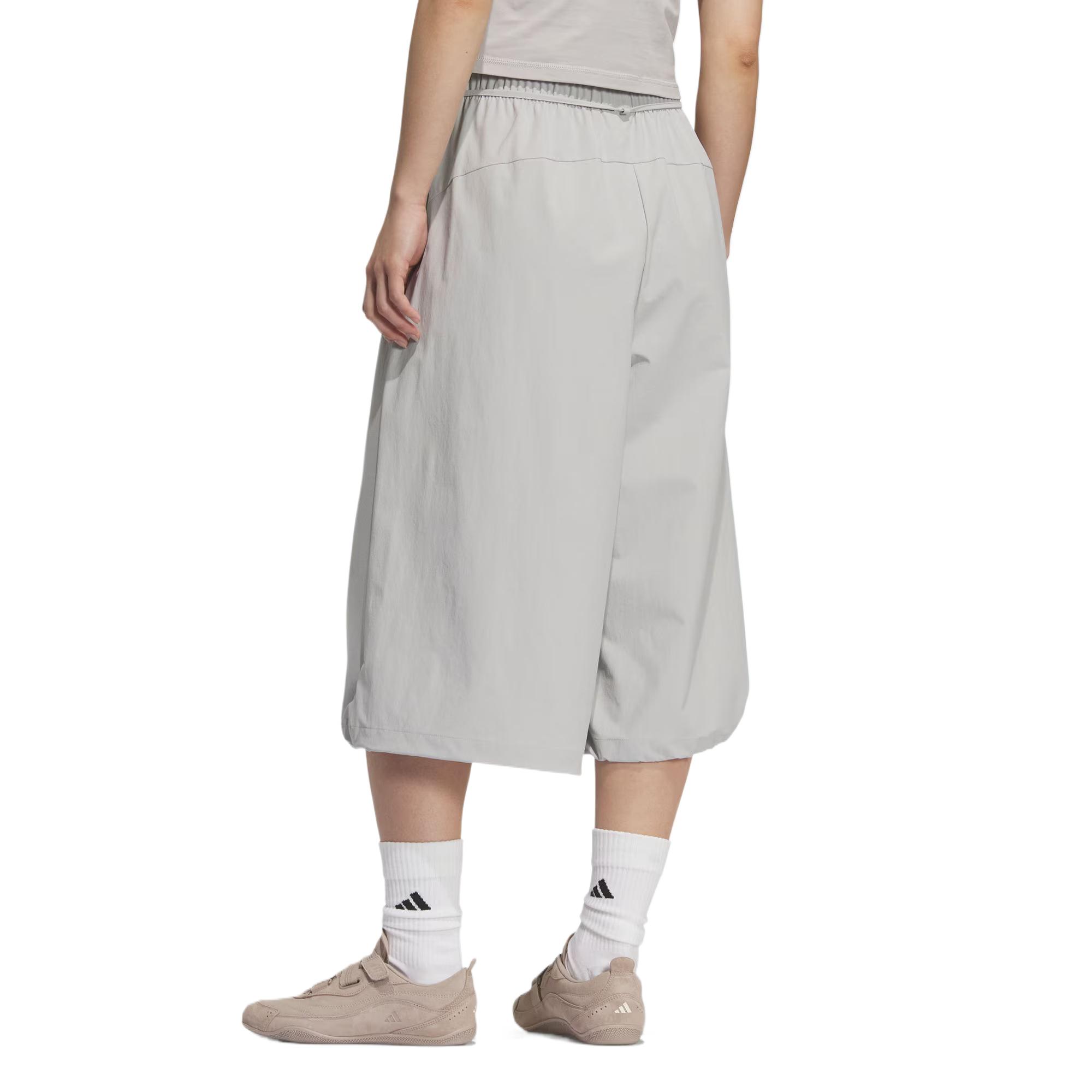 Adidas FOS FUTURE STYLE плетеная юбка-шорты Casual женские светло-серый — фото 3