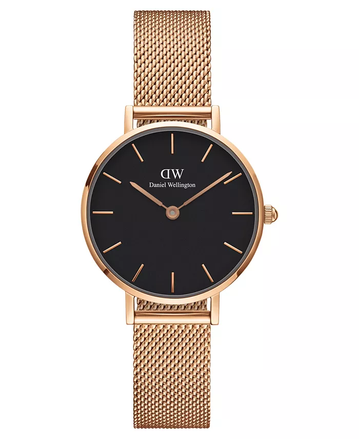 

Женские наручные часы Petite Melrose из нержавеющей стали с розовым золотым покрытием, 28 мм Daniel Wellington