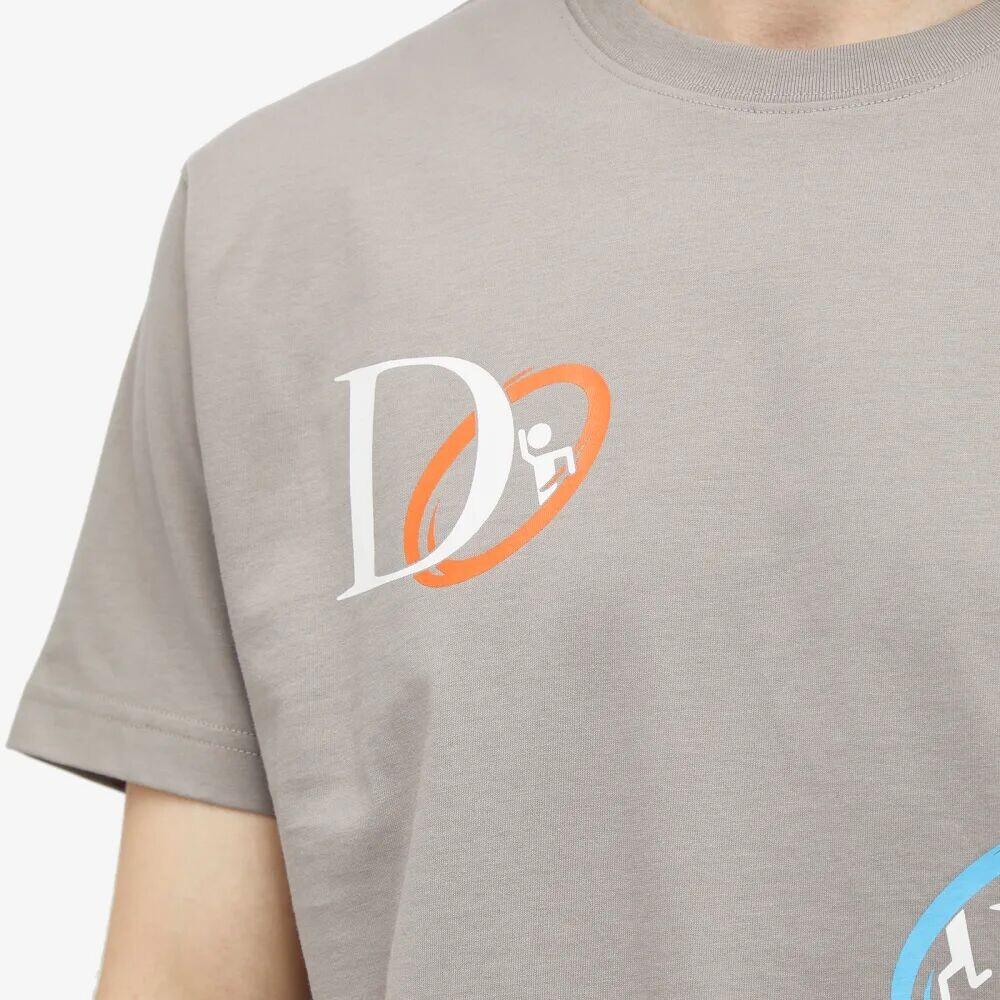 

Dime Классическая футболка Portal, серый
