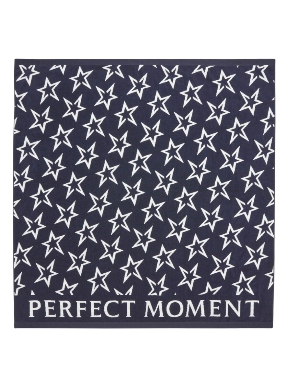 

Perfect Moment пляжное полотенце из хлопка с принтом звезд, синий