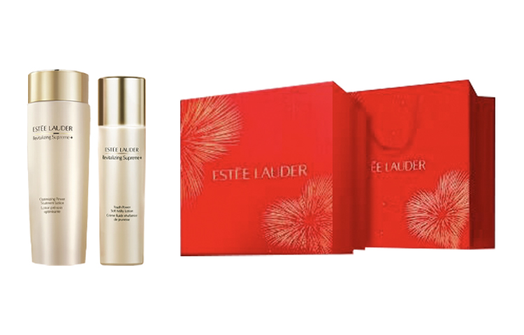 Набор для ухода за кожей Estée Lauder Revitalizing Supreme+: очищающий лосьон-тоник 200 мл + омолаживающий лосьон 100 мл — фото 2