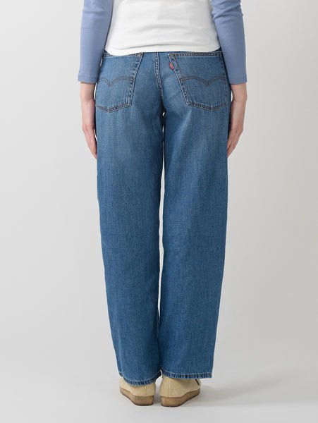 Широкие джинсы "папа" (Baggy Dad Jeans), цвет индиго. Levi'S, Medium Indigo - Worn In — фото 3