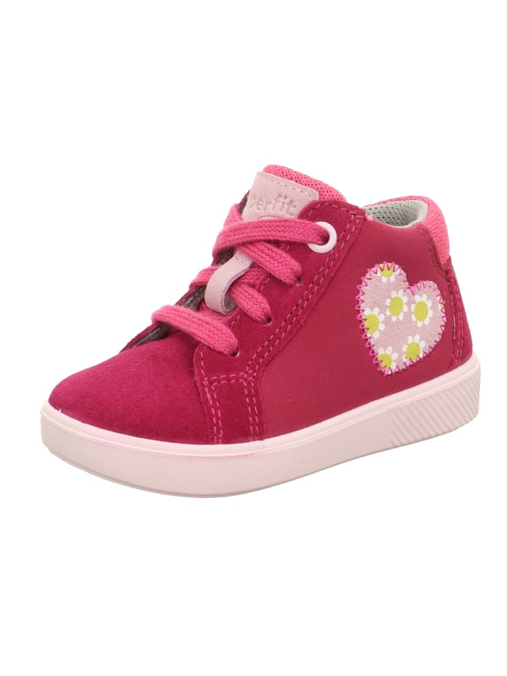 

Высокие кроссовки superfit, цвет rot/rosa