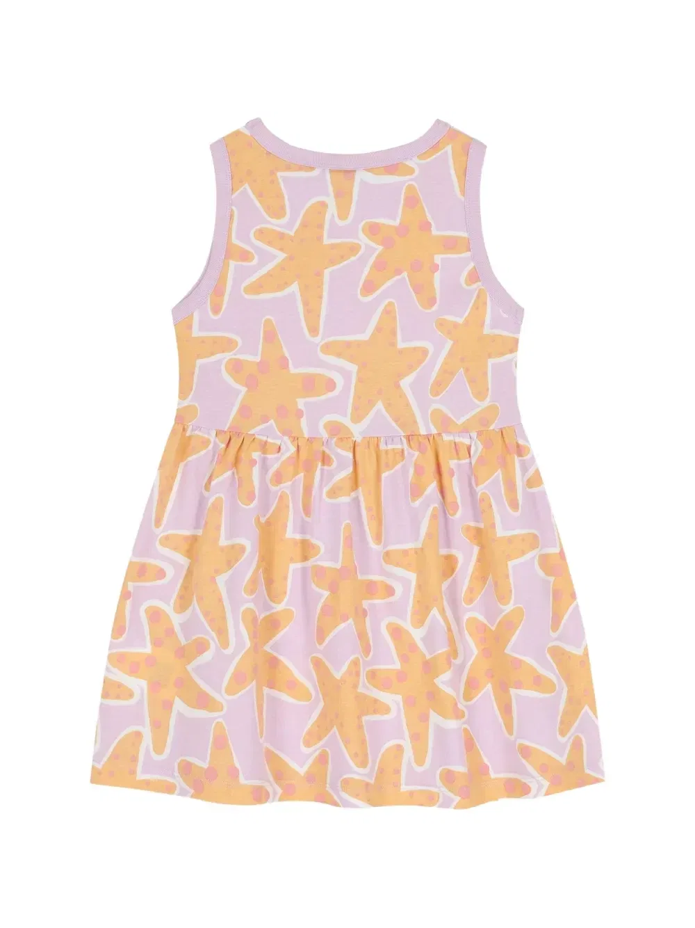 Платье с принтом Stella McCartney Kids, фиолетовый — фото 2
