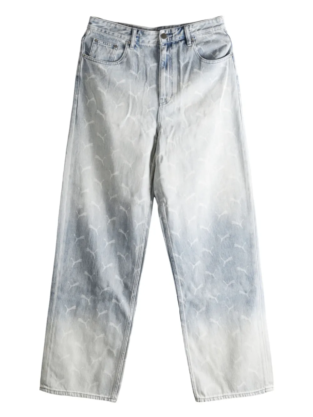 

Джинсы свободного кроя (широкие джинсы) Puma, синий