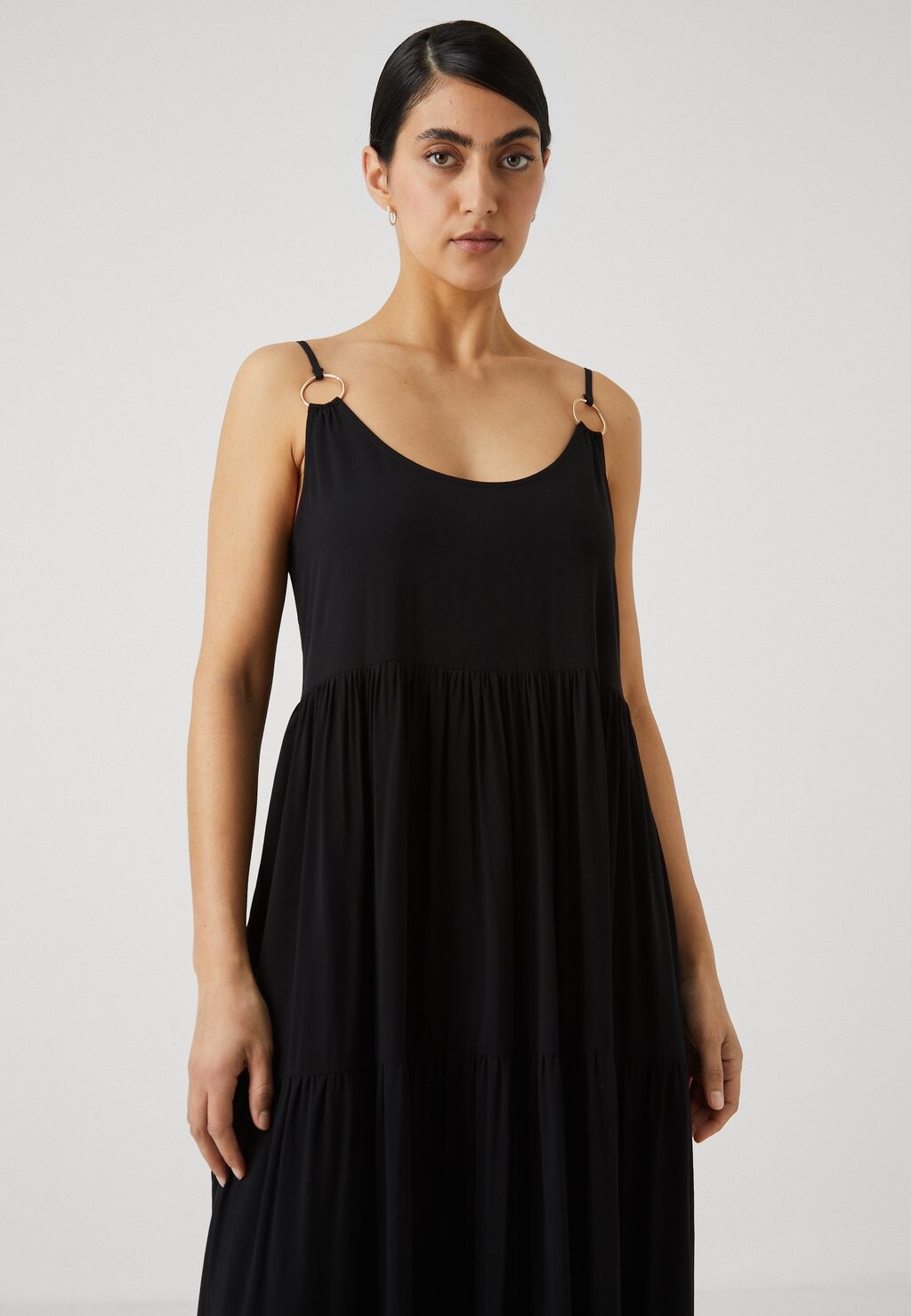 

Платье макси ONLSANDIE LIFE STRAP DRESS ONLY Petite, черный
