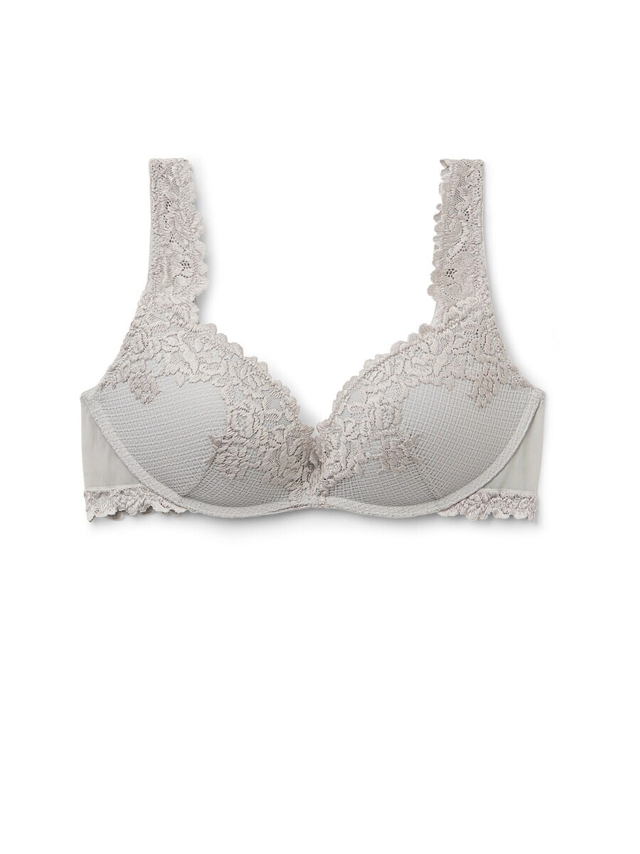 

Бюстгальтер на косточках INTIMISSIMI Push-up Bra Pretty Flowers, светло-серый