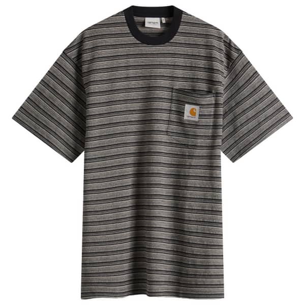 

Футболка с полосками на кармане Gellar Carhartt Wip, черный