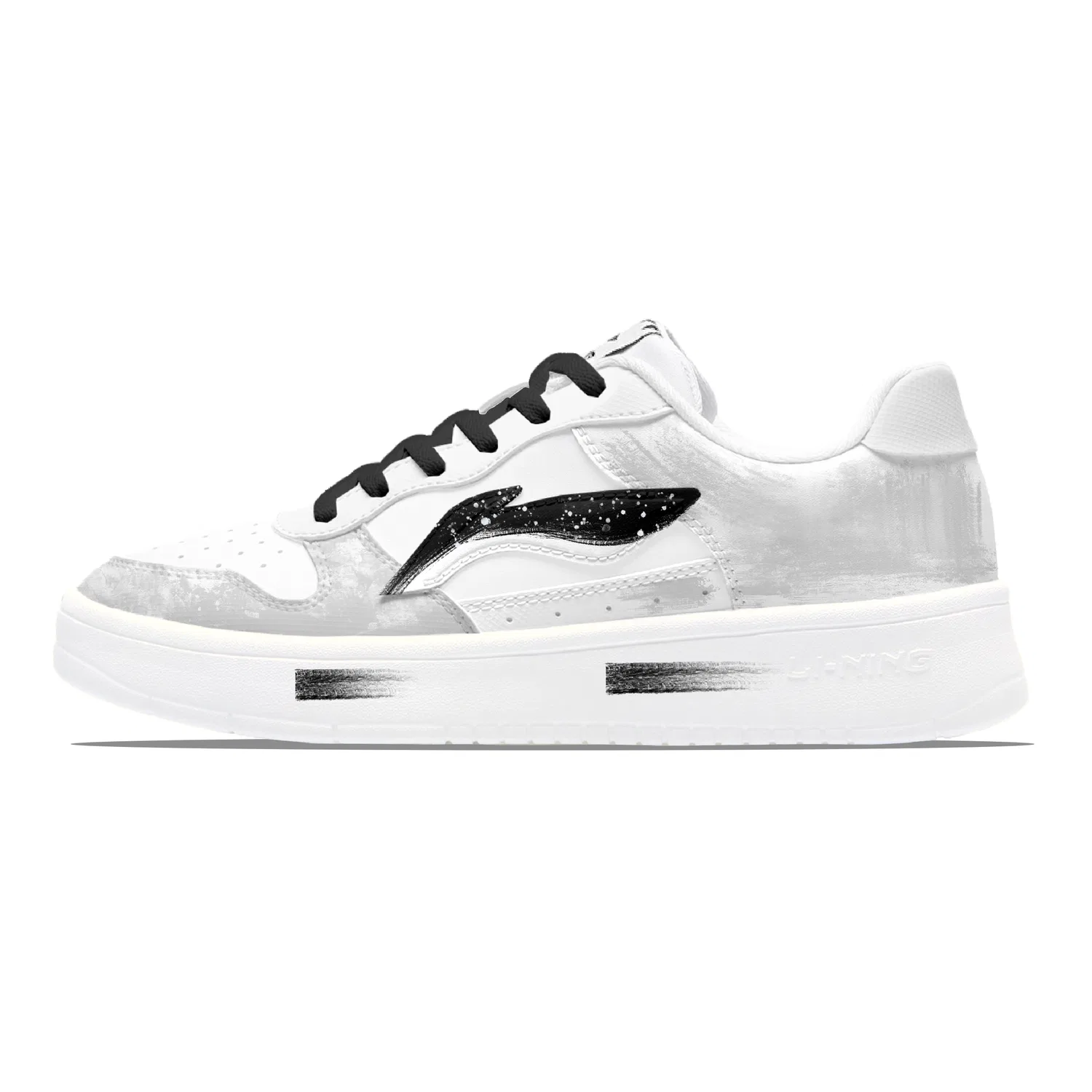 Скейтбордические кроссовки Ink-Dyed Blended White Li-Ning — фото 3