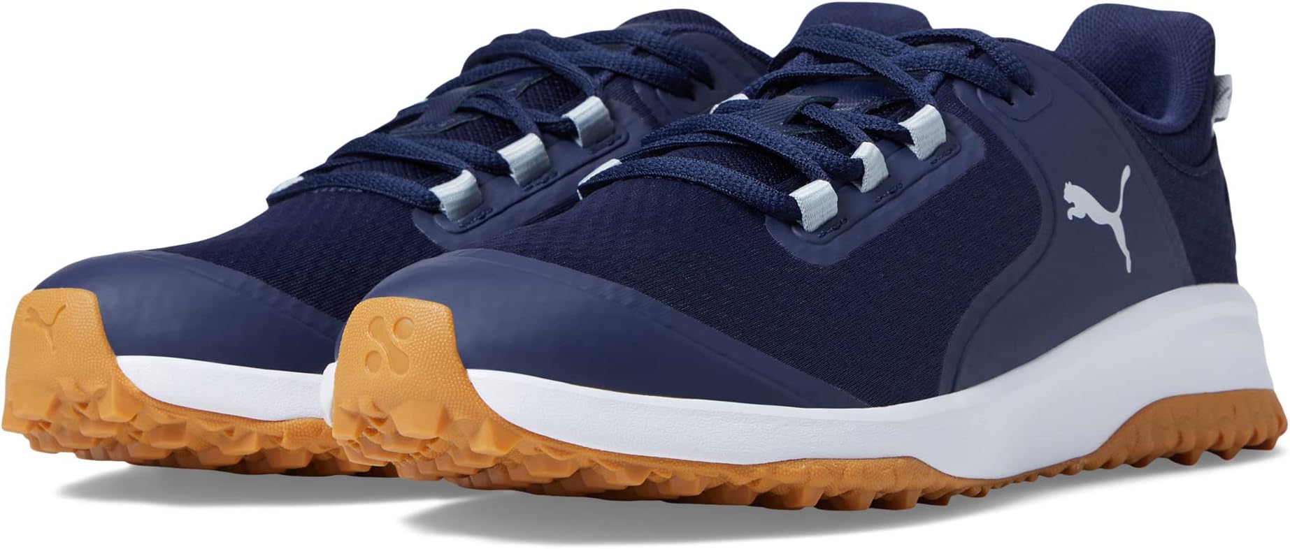 

Кроссовки Fusion Grip Golf Shoes PUMA, цвет Puma Navy/Puma Silver/Quiet Shade