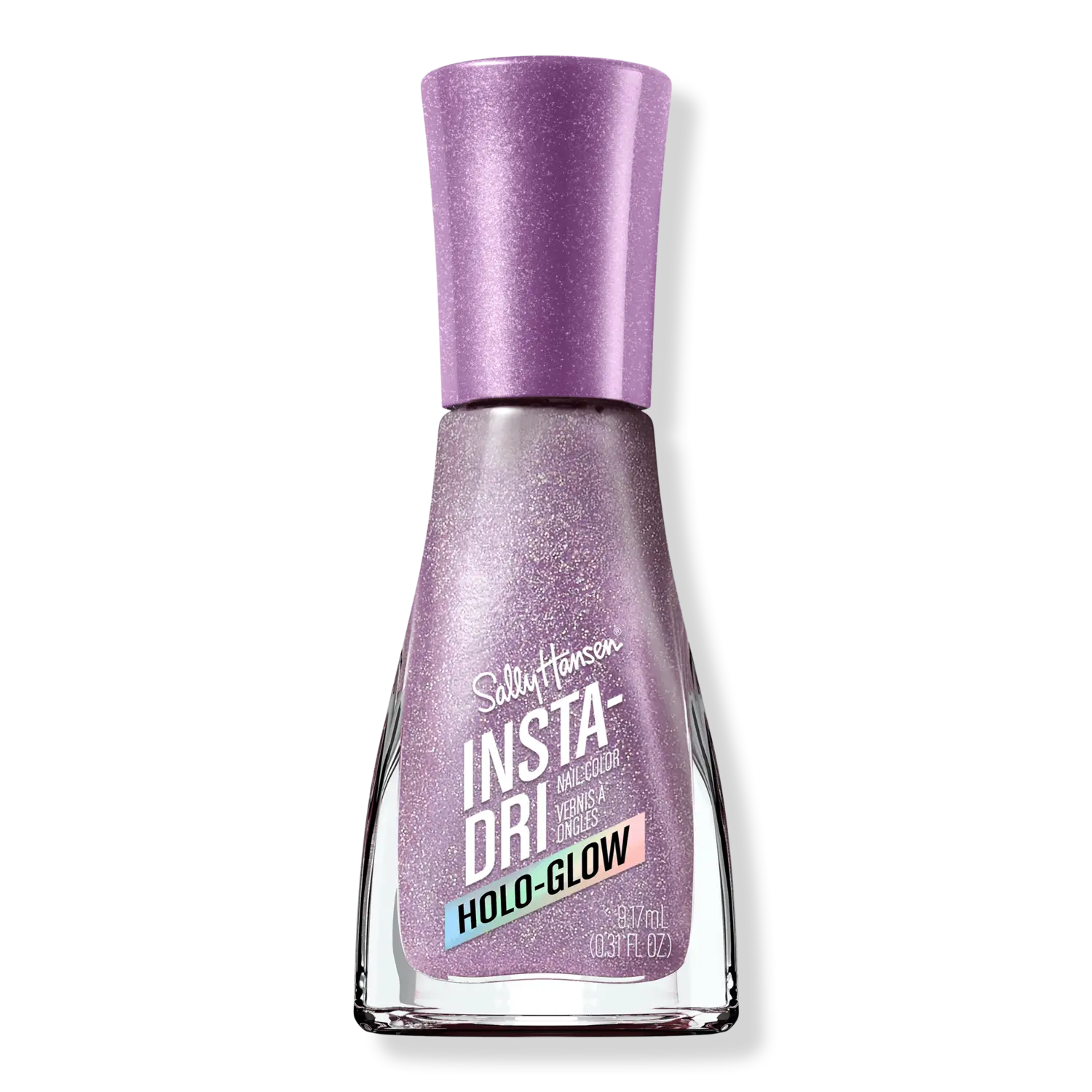

Лак для ногтей Insta-Dri, розовый/фиолетовый Sally Hansen, Lustrous Lilac (irredescent lilac)