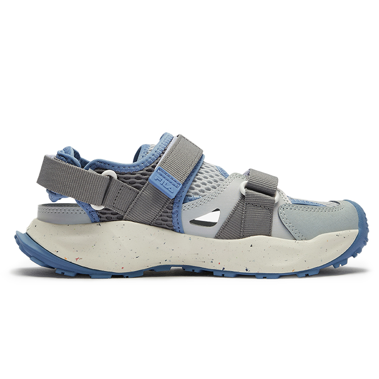 Детские сандалии Firefly Lightweight Shock Absorbers Low Top Microchip Gray/Mystic Gray FILA KIDS, серый — фото 3
