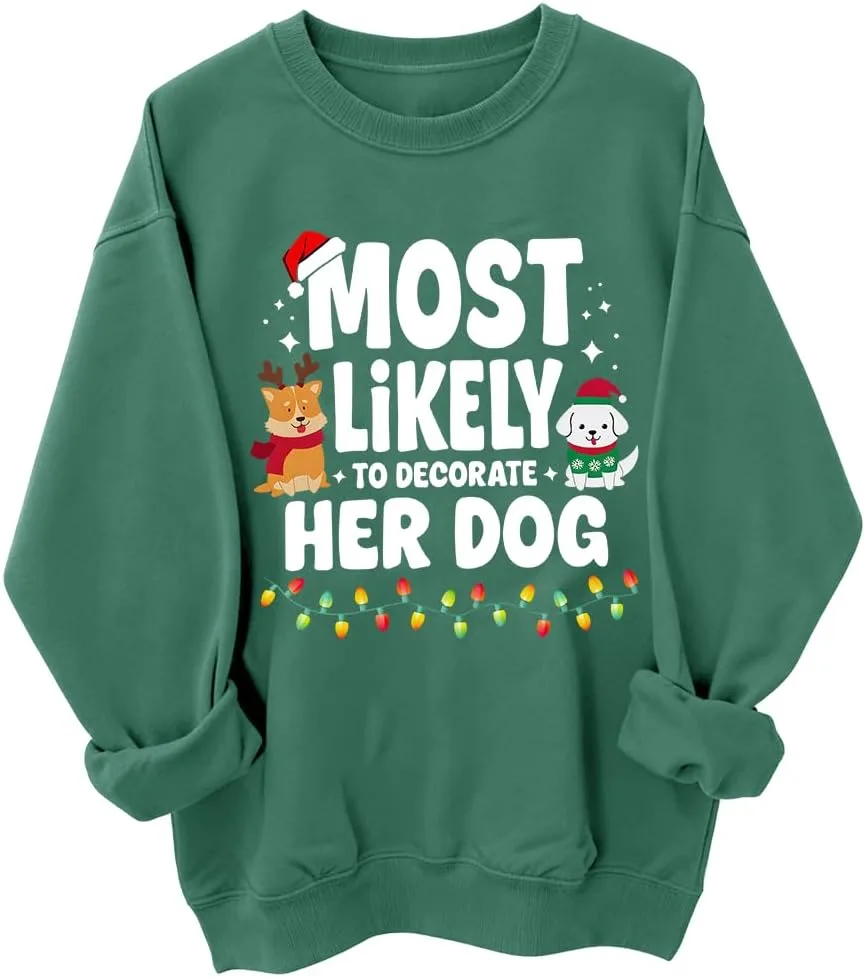 

Свитшот для собаки "Most Likely To" woati