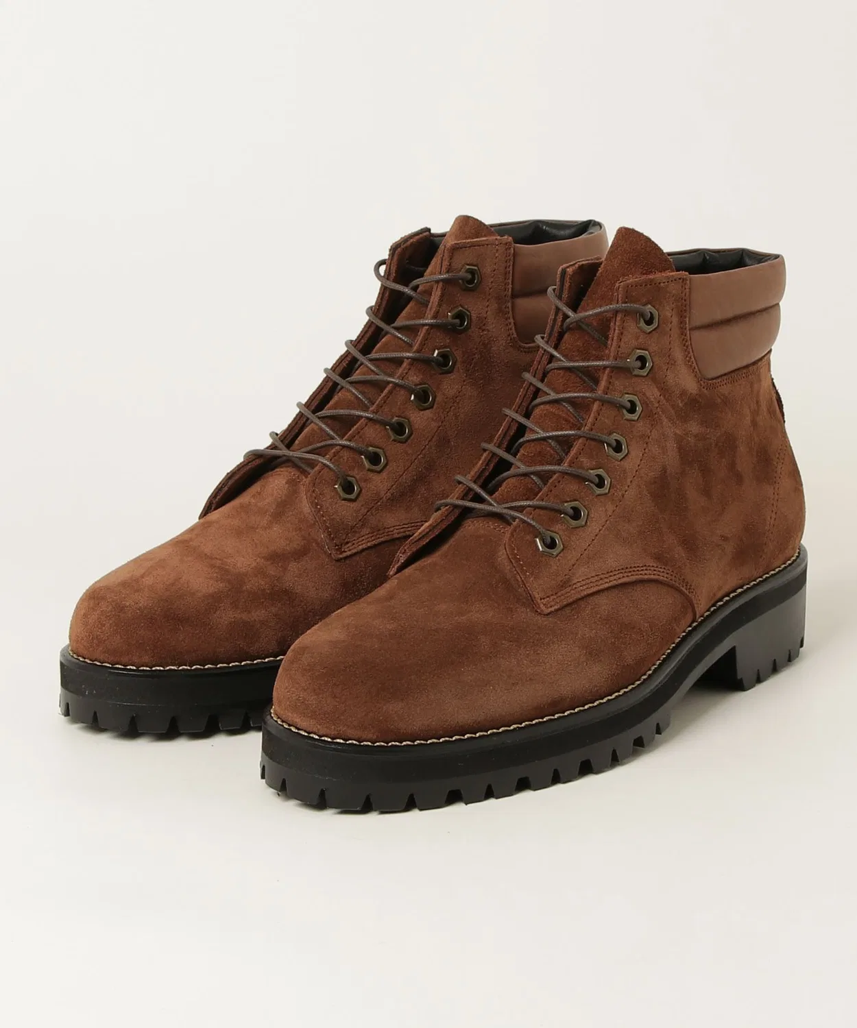 Ботинки шнурованные Tomo & Co COOTIE 7 HOLE LACE UP BOOTS коричневые