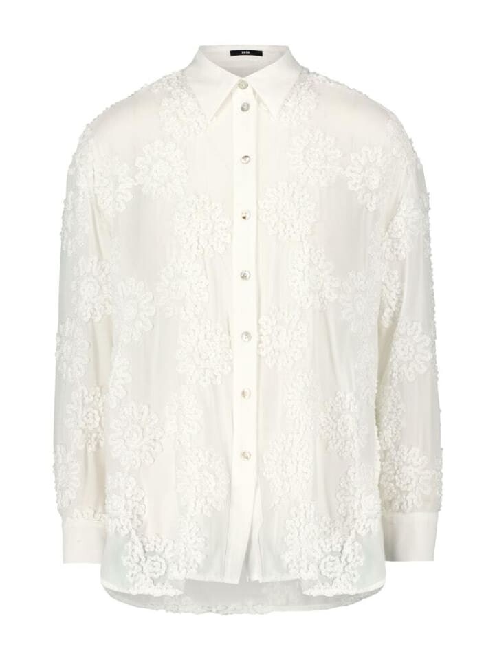 

Блуза Zero Langarmbluse, цвет pearl white