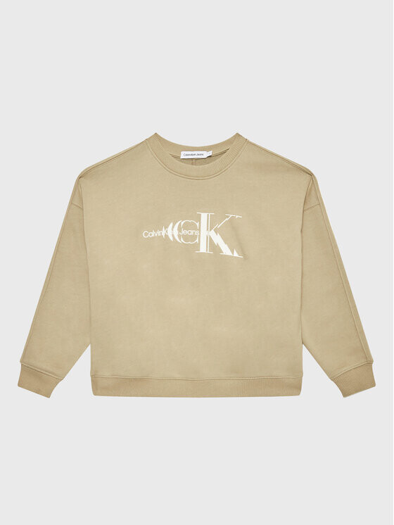 

Толстовка обычного кроя Calvin Klein, бежевый