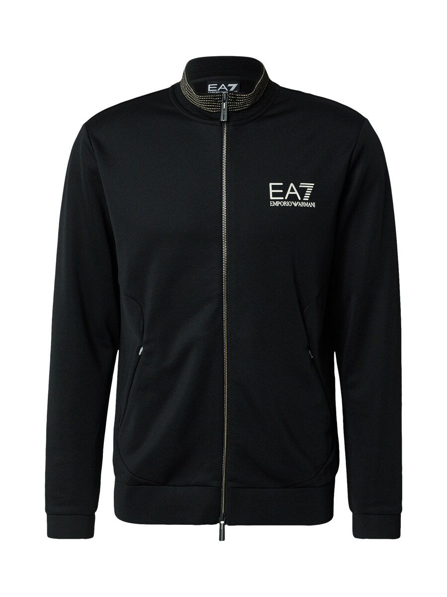 

Толстовка с капюшоном на молнии EA7 Emporio Armani, черный