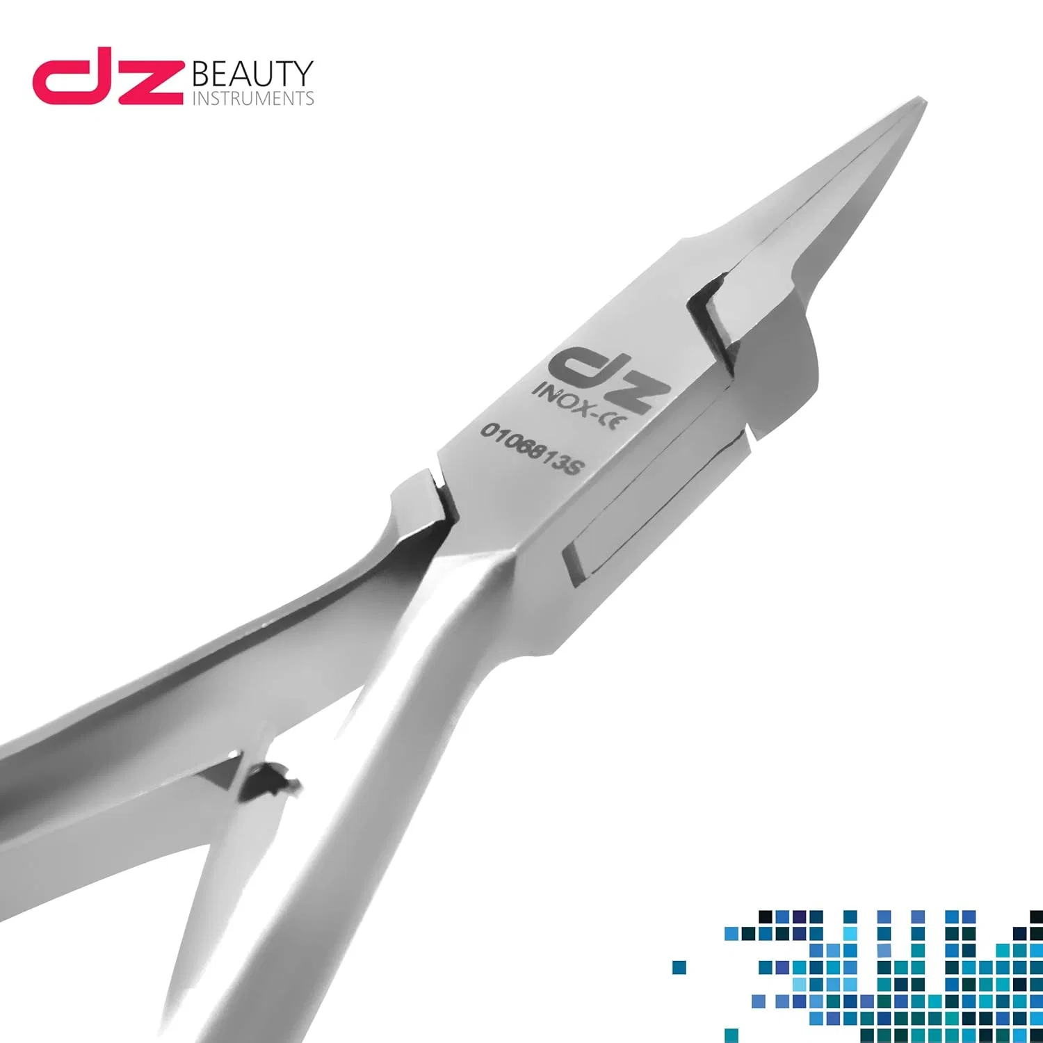 Кусачки для ногтей DZ Corner Pliers, особо острые, из нержавеющей стали ‎Dz Beauty Instruments — фото 4