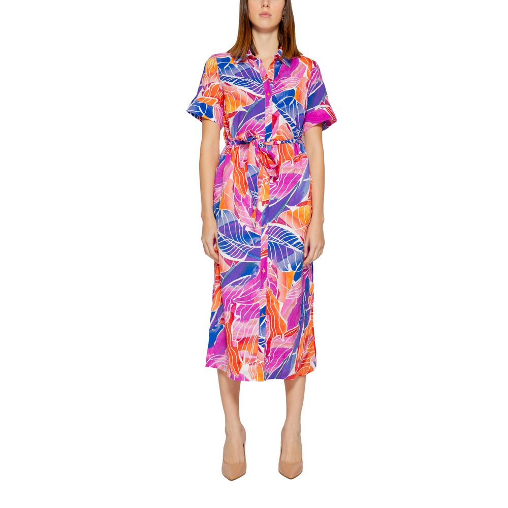 

Платье из разноцветной вискозы Vila Clothes