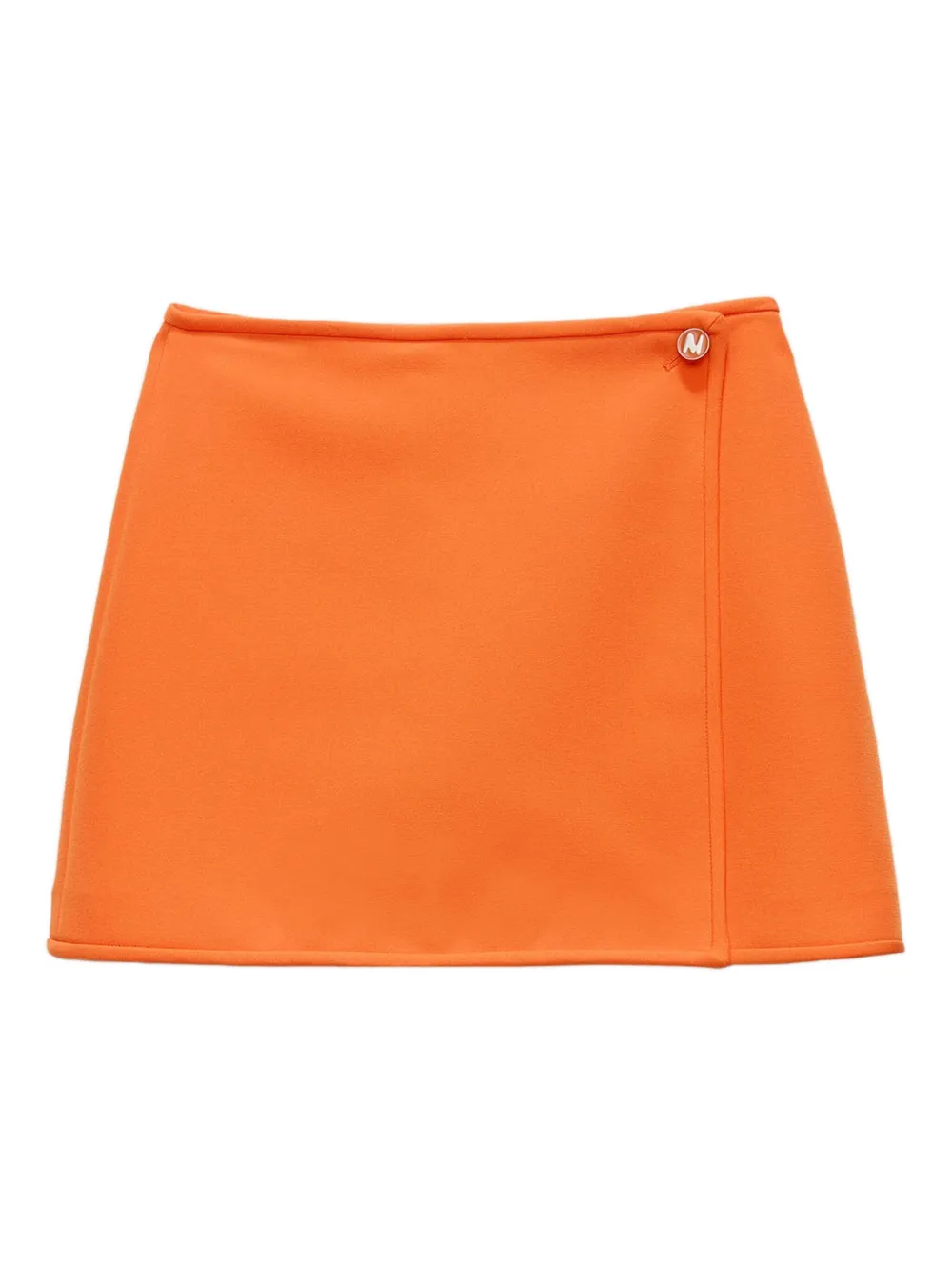 

Мини-юбка на пуговицах MSGM, оранжевый