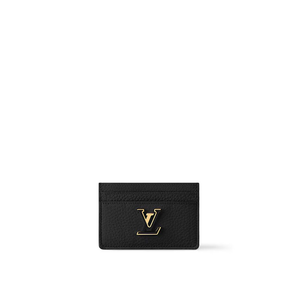 

Держатель карты Capucines Louis Vuitton, черный