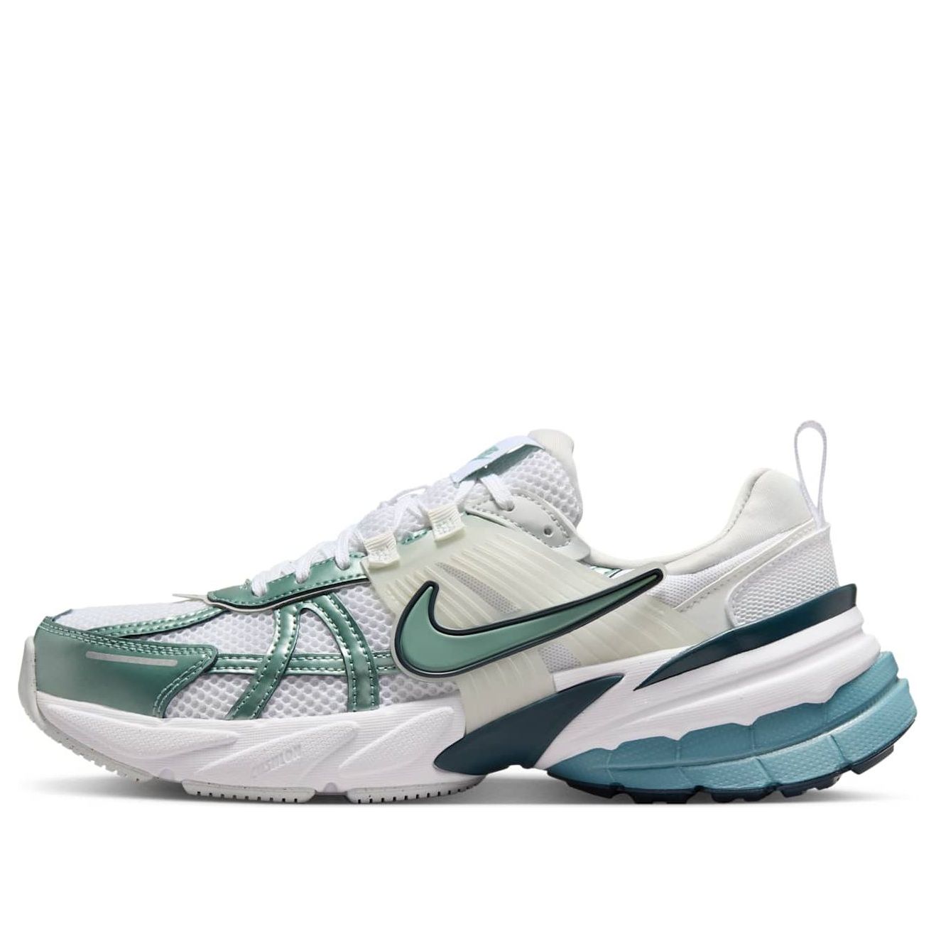 Кроссовки (WMNS) Nike V2K Run 'White Smokey Blue Armory Navy Cannon'