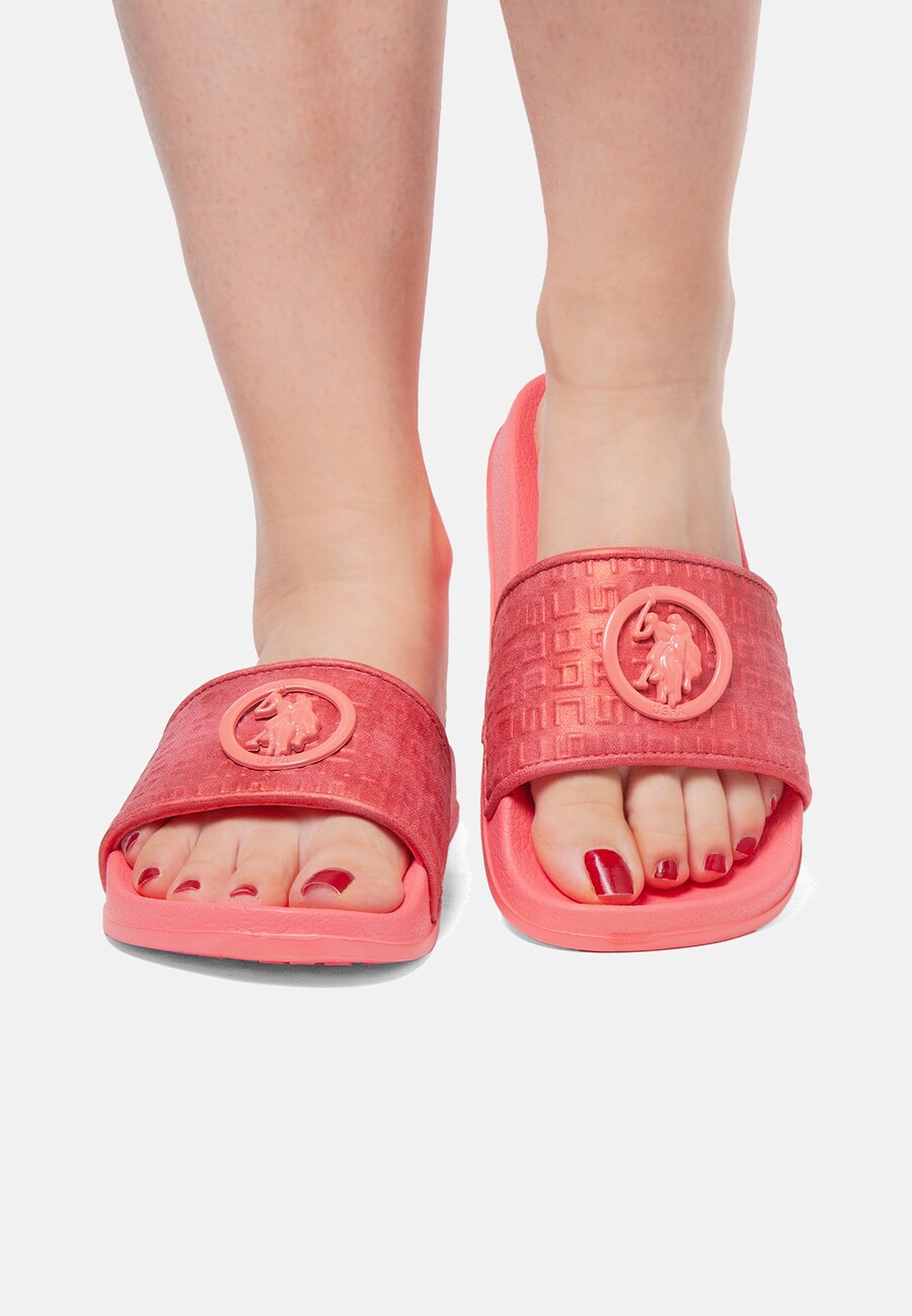 Тапочки U.S. POLO ASSN. IVY002W/5Y4, светло-розовый — фото 2