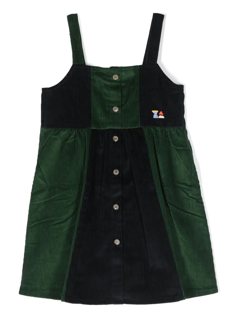 

Вельветовое платье Funny Friends BOBO CHOSES, зеленый