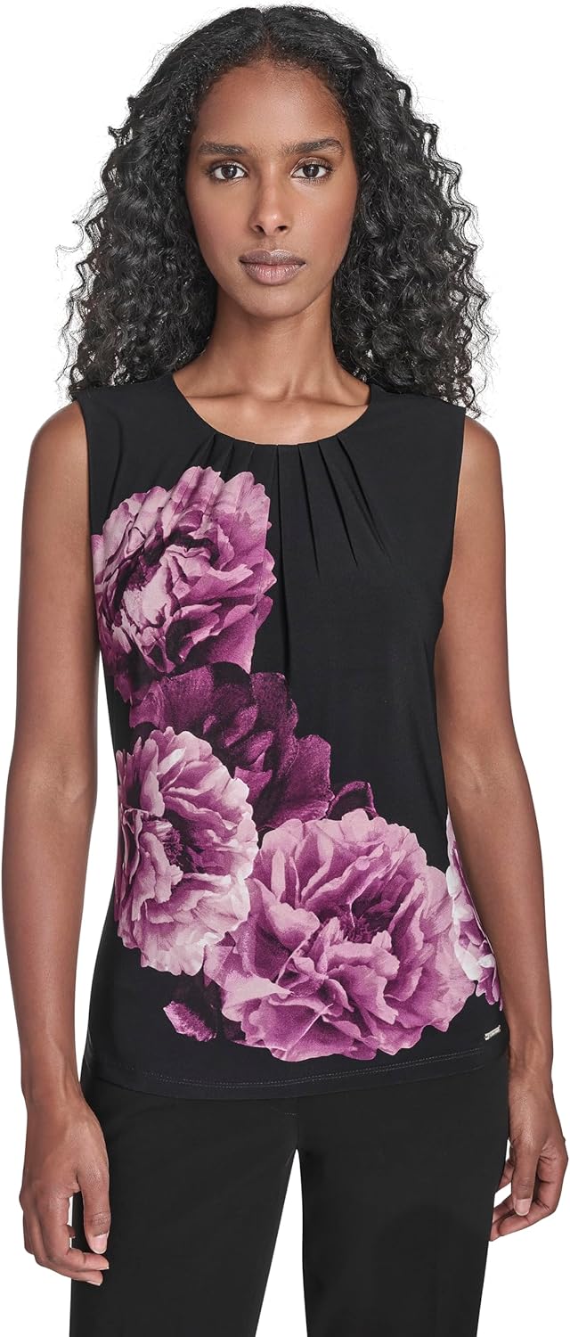 

Женская мода Calvin Klein на бретелях, Aubergine/Multi