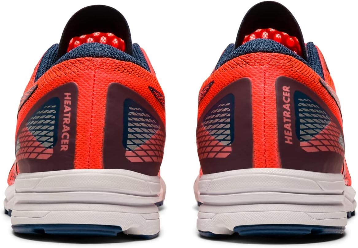 Мужские беговые кроссовки ASICS, оранжевый/синий — фото 4